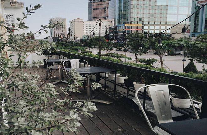 6 quán cà phê chung cư đẹp nhất ngắm phố đi bộ